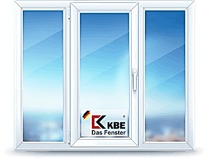 Двустворчатое окно KBE